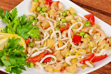 Seafood salad
