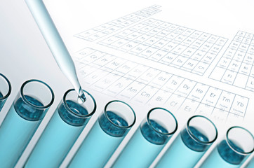 laboratory test tubes