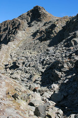 Fototapeta premium La Cime de la Jasse (alt 2478 m)