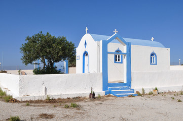 typical church of island Kos,Greece