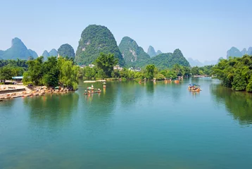 Wandcirkels plexiglas Li-Fluss in China © matho