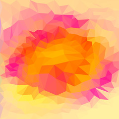 Blended abstract geometric polygonal background