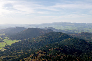 Naklejka premium Au Puy de Dôme