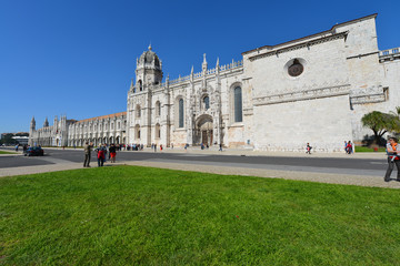 Fototapeta na wymiar Mosteiro dos Jerónimos, Hieronymitenkloster, Portugal, Belem
