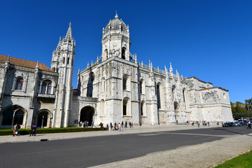 Fototapeta na wymiar Hieronymitenkloster, UNESCO Weltkulturerbe, Portugal, Belem