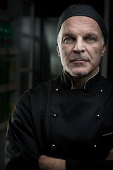 Chef portrait with arms crossed