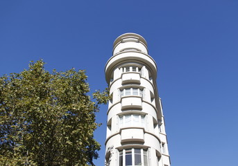 Fototapeta na wymiar Immeuble à Boulogne