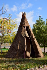Wigwam made of felt © photo20ast