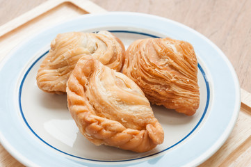 Curry Puffs (Epok-Epok / Karipap Pusing) - Deep Fried Malaysian,