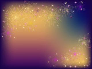 fireworks background