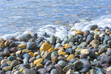 Small sea stones
