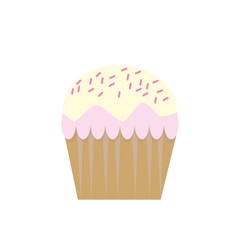 cupcake isolated