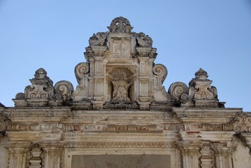 Cathedrale à Antigua, Guatemala