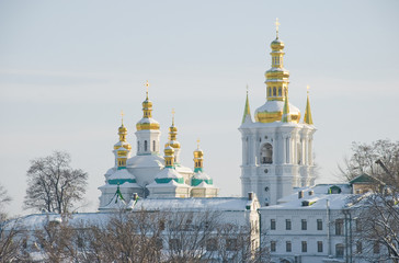 Kiev-Pechersk Lavra at winter