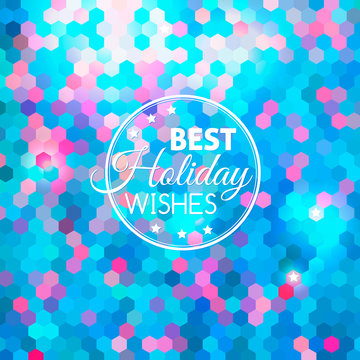 Best holiday abstract blue background