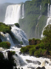 Brazilian side of the famous Iguazu falls