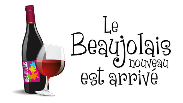 Fototapeta Beaujolais Nouveau