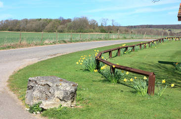 Countryside near Ashford in Kent