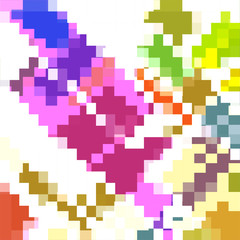 abstract background consisting of rectangles