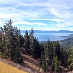 Lake Tahoe, USA, from afar