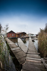 Fototapeta na wymiar Bokod lake in Hungary