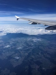 view from aeroplane window