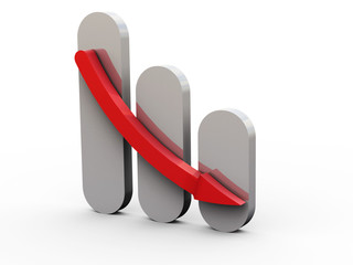 Bar Chart Negative I - Pure Design