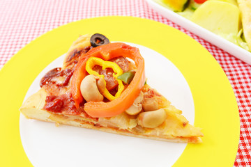 美味しそうなピザ