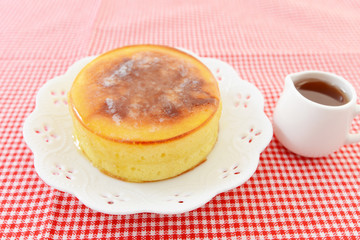 美味しそうなホットケーキ