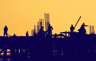 Fototapeta premium Building Activity Architecture Manual Worker