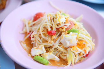 Sum-Tam, Papaya spicy salad