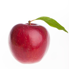 Fresh apple isolated on white background