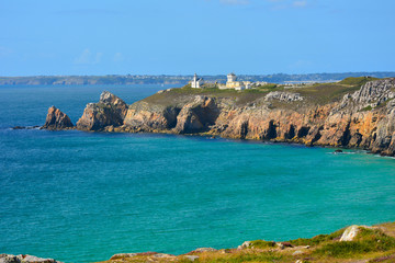 pointe de toulinguet, prequ'ile du crozon, bretagne