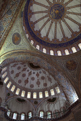 Fragment main dome of Sultan Ahmed Mosque