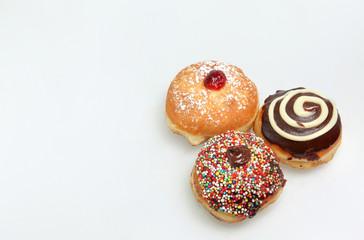 Hanukkah doughnut