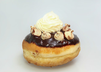 Hanukkah doughnut