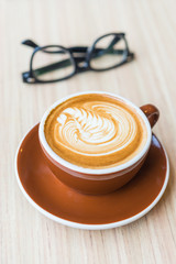 Latte coffee