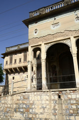 Naklejka premium Nawalgarh : rues et havelis