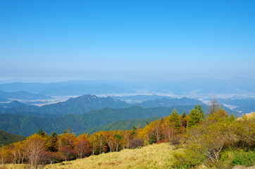 秋の美ヶ原高原