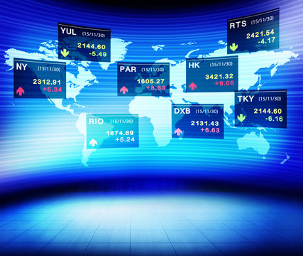 Business Global Currency Stock Market Concept