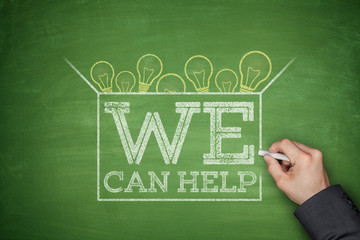 We can help on blackboard