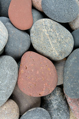 colorful pebbles