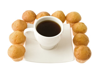 cakes and coffee