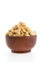 cashew bowl isolated