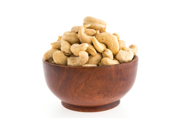 cashew bowl isolated