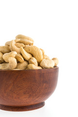 cashew bowl isolated