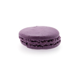 Macaron isolated on white