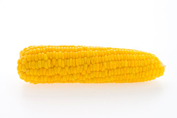 Corn isolated on white background