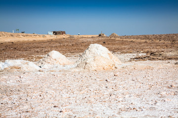 Chott el Djerid (biggest salt lake in north africa), tunisia
