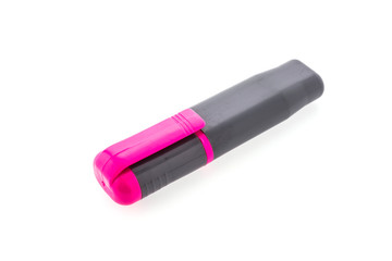 highlighter pen isolated on white background